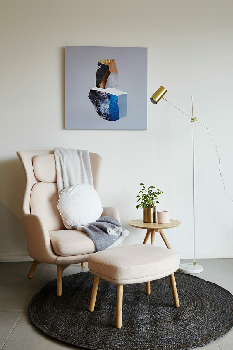 United Interiors Emma Blomfield Styling Pink Armchair