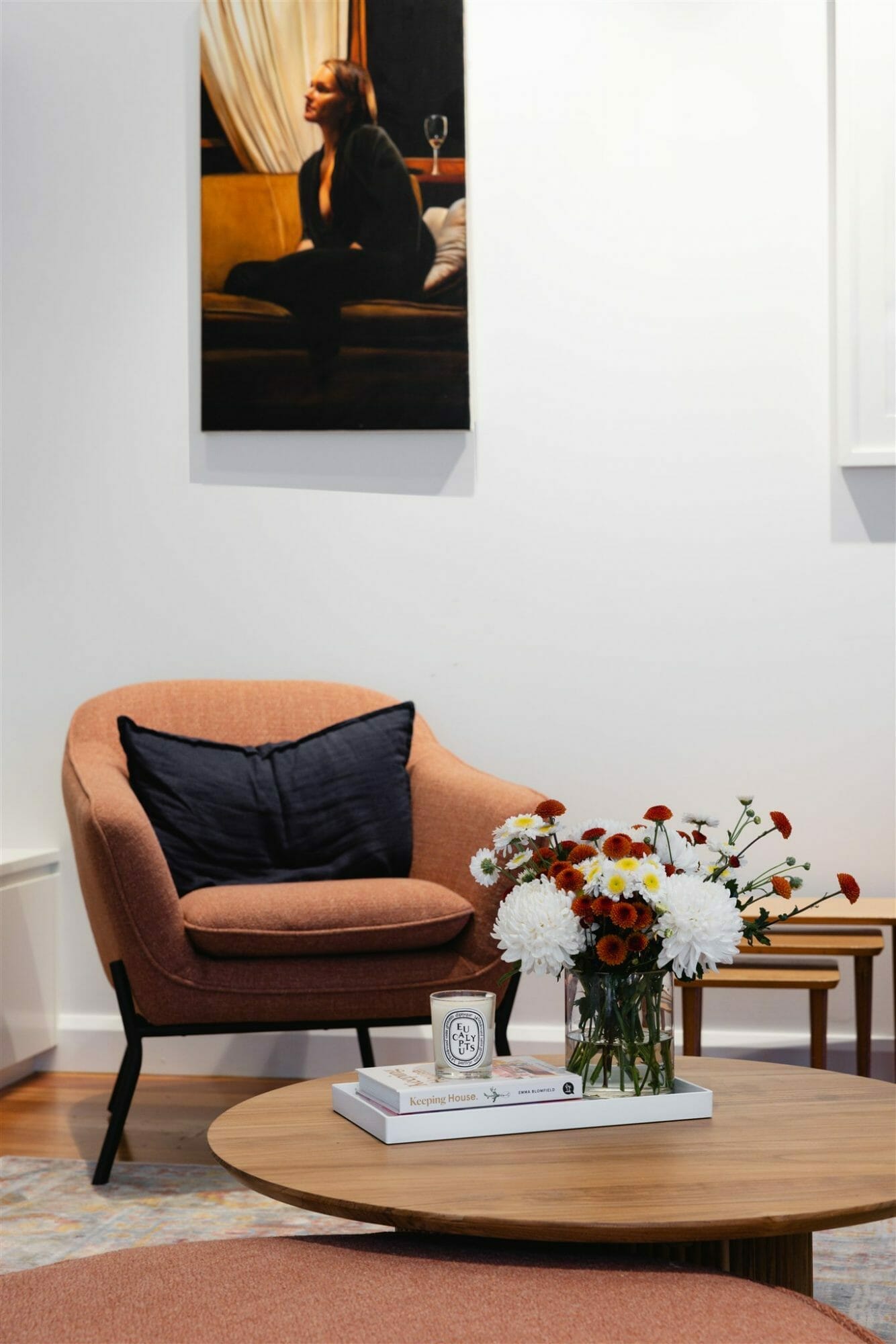 Cammeray Family Home - armchair - Interior Design Project - Emma Blomfield